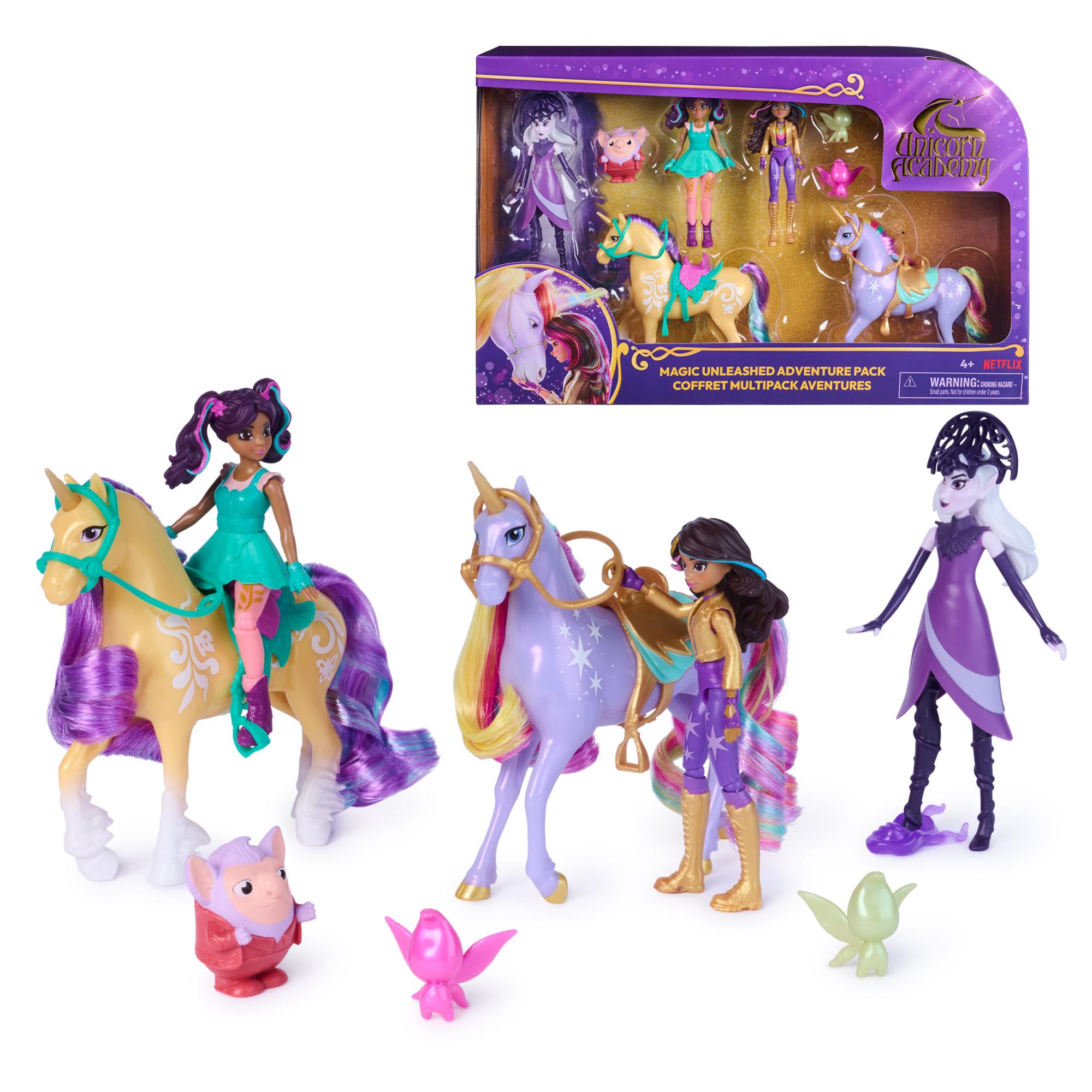 Unicorn Academy Adventure Set   Sophia  Ava Og Ravenzella Figur Geekd Dk