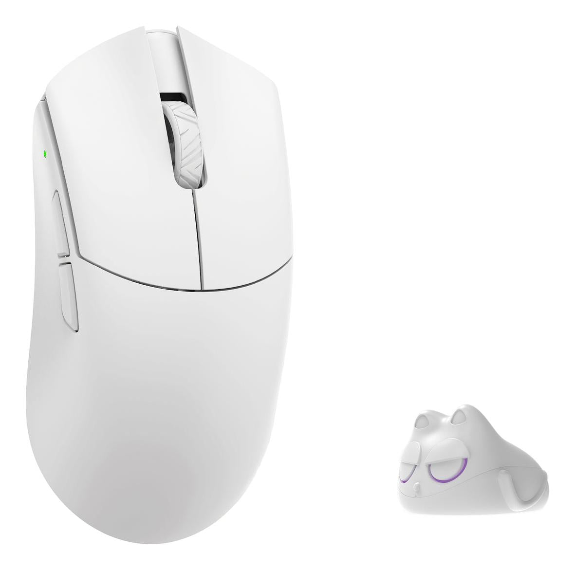 Wlmouse Beast   Max Trådløs 8k Gamingmus   Hvid Geekd Dk