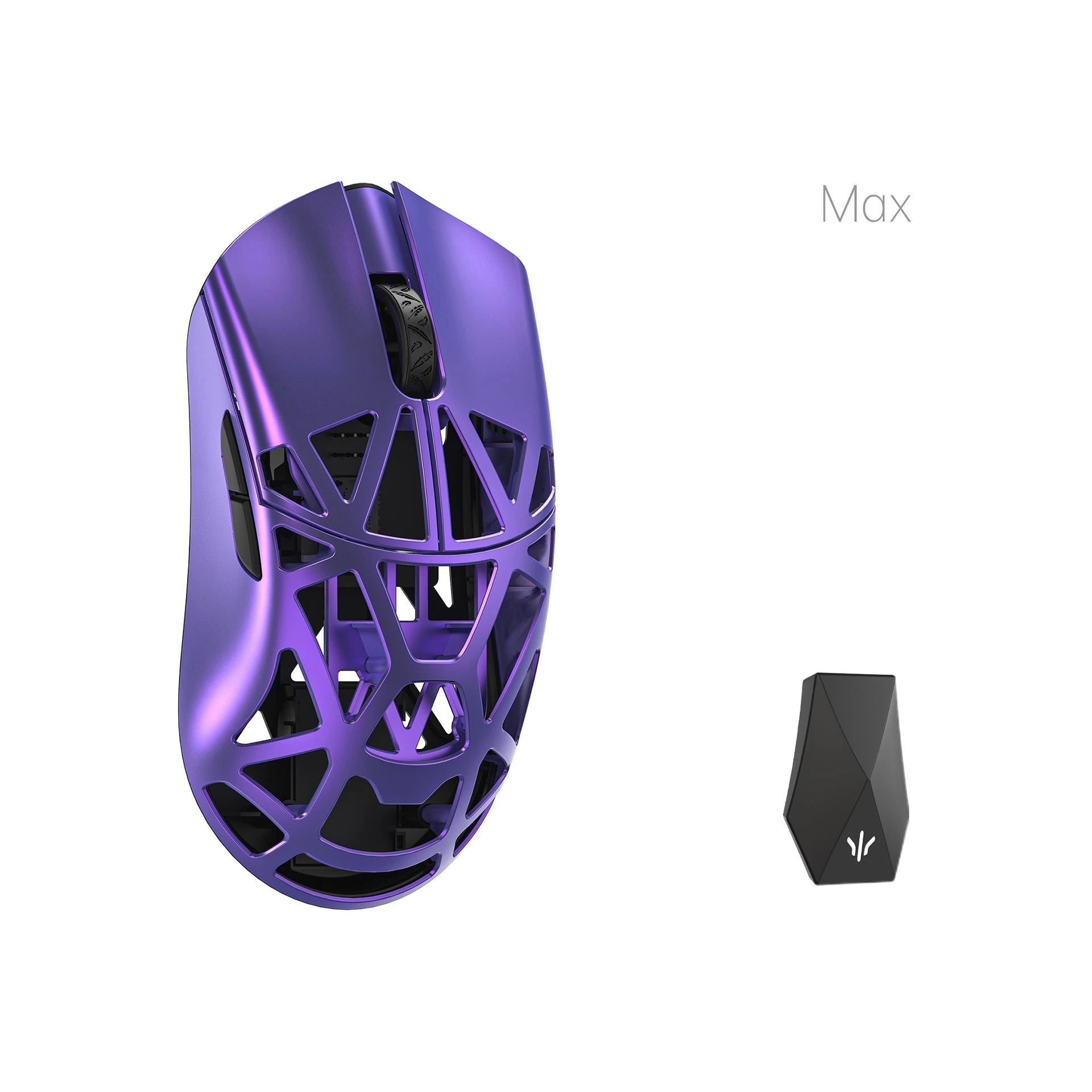 Wlmouse Beast   Max Solid Sides Trådløs 8k Gamingmus   Lilla Geekd Dk