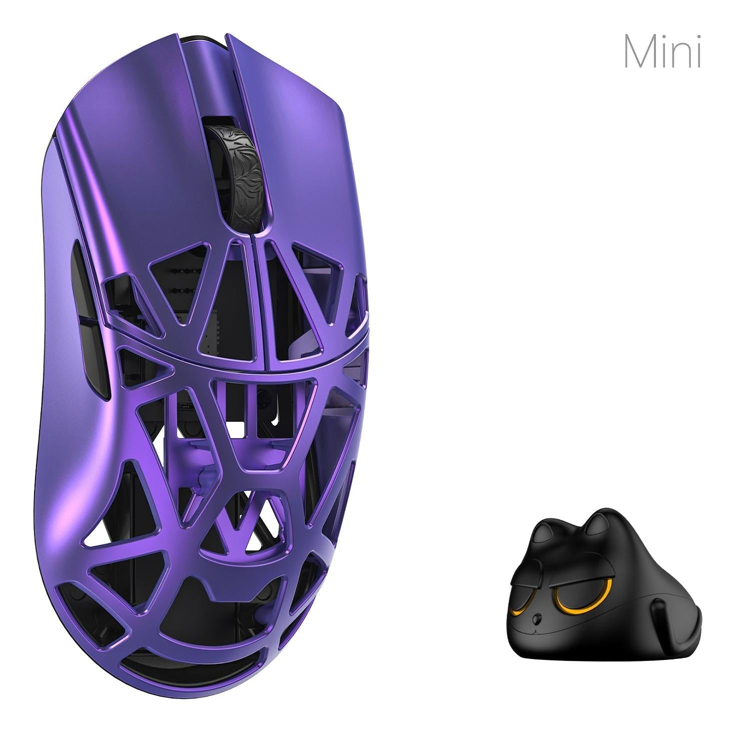 Wlmouse Beast   Mini Pro Solid Sides Trådløs 8k Gamingmus   Lilla Geekd Dk