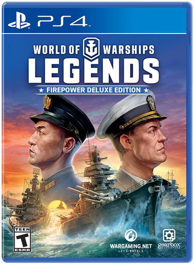 World Of Warships: Legends Firepower Deluxe Edition   Playstation   Ps4spil Geekd Dk