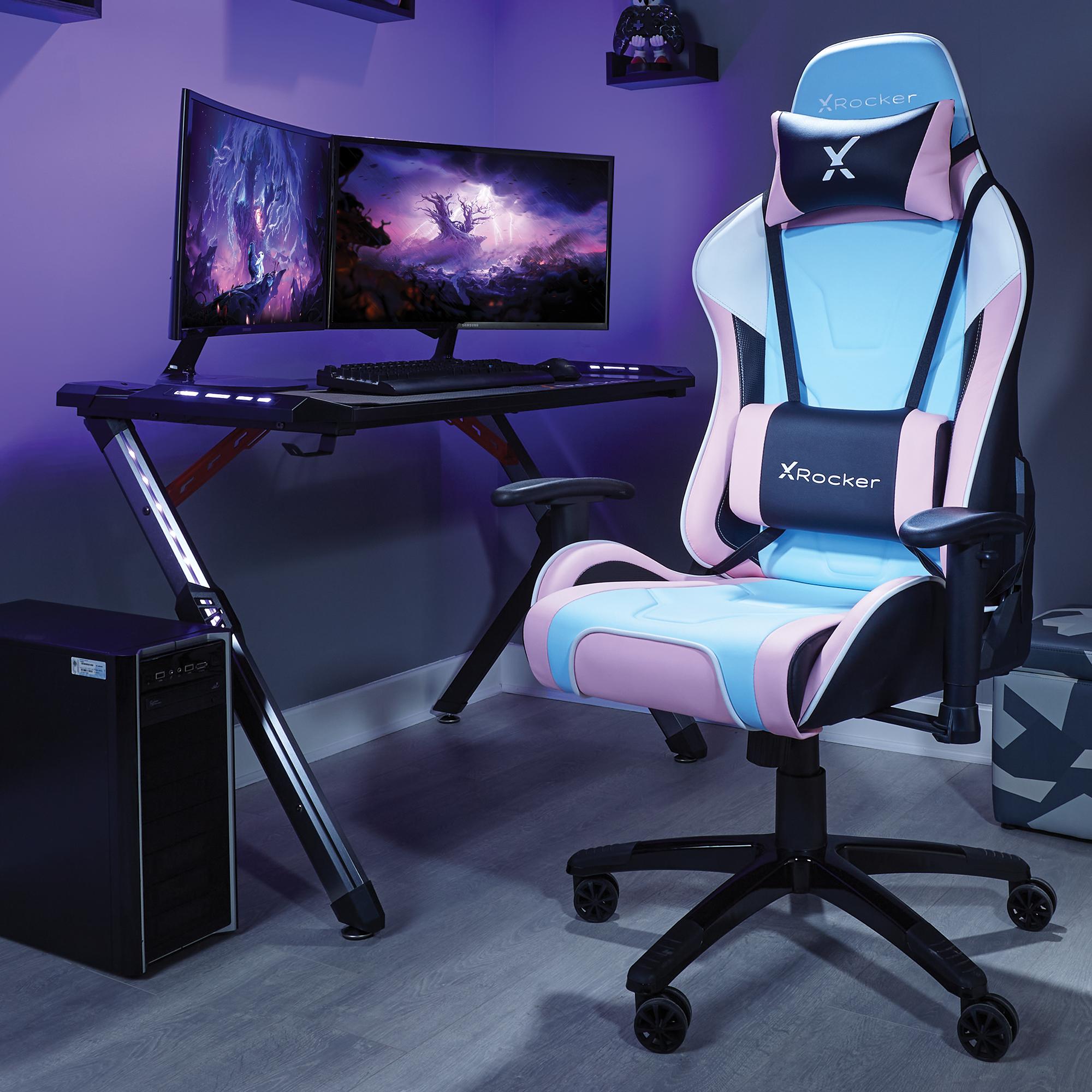 -rocker Agility Sport Esports Gamingstol   Bubblegum Geekd Dk