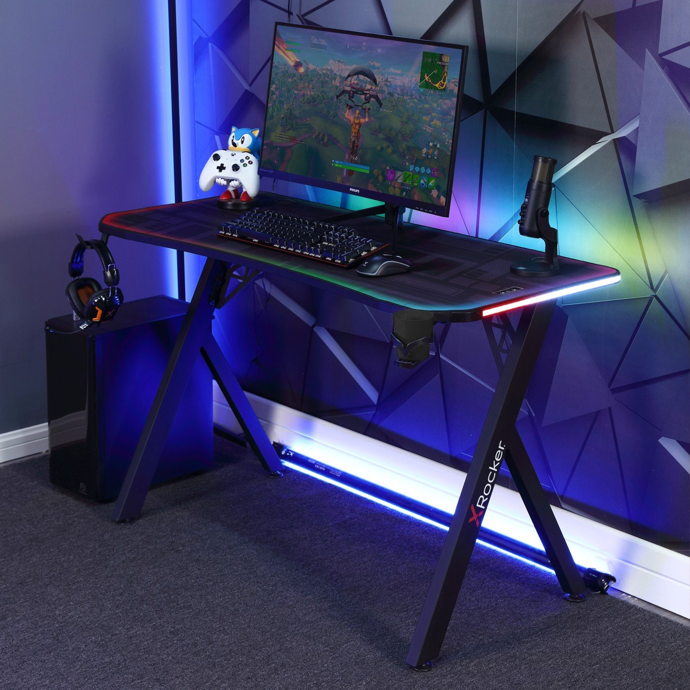 -rocker Lumio Gamingbord Med Neo Motion Rgb Geekd Dk