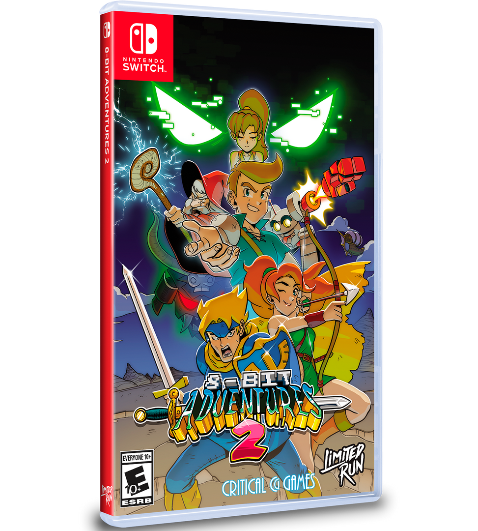 -bit Adventures    Limited Run   Import    Nintendo Switch Nintendo Switch Spil Geekd Dk